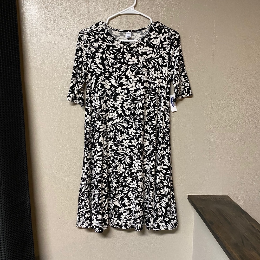 NWT Black & White Dress